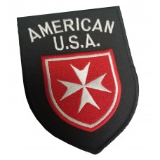 AMERICAN U.S.A. Order of Malta Shoulder Patch